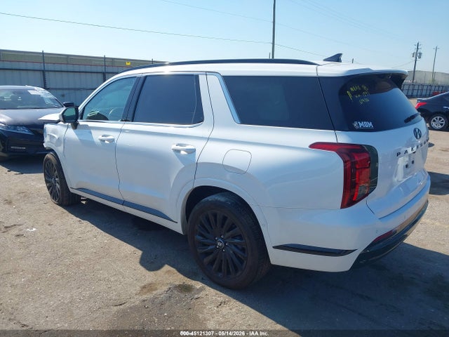 45121307 :رقم المزاد ، KM8R7DGE2SU881397 vin ، 2025 Hyundai Palisade Calligraphy Night Edition مزاد بيع