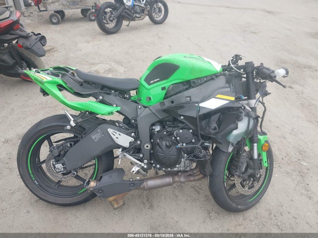 2025 Kawasaki Zx636 K მანქანა იყიდება აუქციონზე, vin: JKBZXJJ12SA030653, აუქციონის ნომერი: 45121376