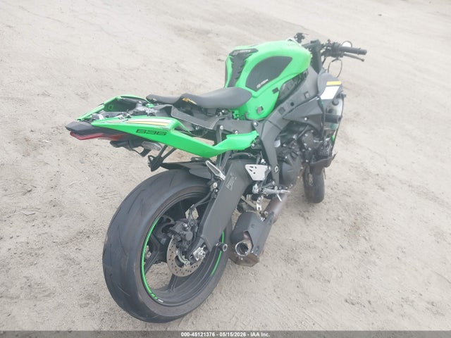2025 Kawasaki Zx636 K მანქანა იყიდება აუქციონზე, vin: JKBZXJJ12SA030653, აუქციონის ნომერი: 45121376