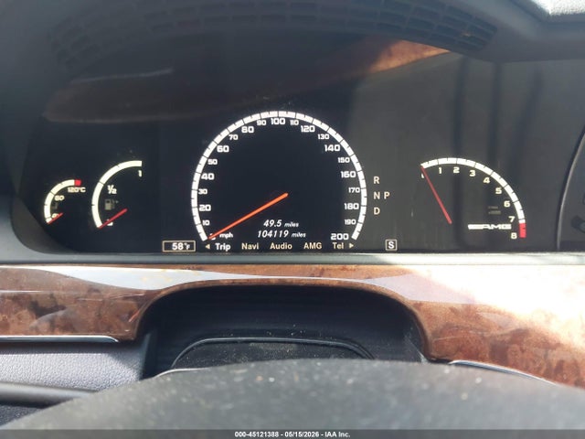 45121388 :رقم المزاد ، WDDNG77X28A213587 vin ، 2008 Mercedes-benz S 63 Amg مزاد بيع