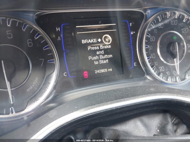 Aukcja sprzedaży 2016 Chrysler 200 Limited Platinum, vin: 1C3CCCAB7GN192217, numer aukcji: 45121400