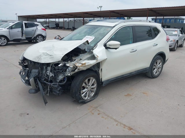 2015 Nissan Rogue Sv მანქანა იყიდება აუქციონზე, vin: 5N1AT2MV2FC908966, აუქციონის ნომერი: 45121515