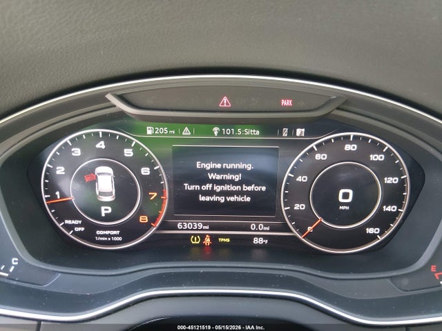 Aukcja sprzedaży 2018 Audi Q5 2.0t Premium/2.0t Tech Premium, vin: WA1BNAFY4J2011449, numer aukcji: 45121519