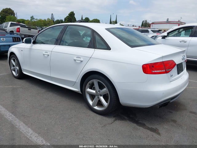 Aukcja sprzedaży 2012 Audi A4 2.0t Premium, vin: WAUKFAFL0CN011129, numer aukcji: 45121522