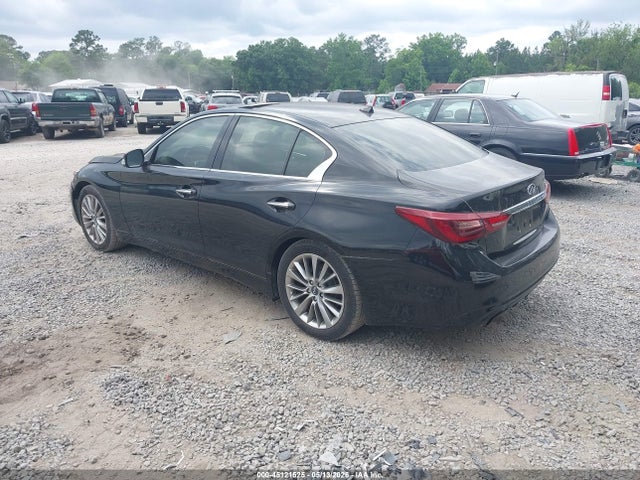 45121525 :رقم المزاد ، JN1EV7AP5JM350507 vin ، 2018 Infiniti Q50 3.0t Luxe مزاد بيع
