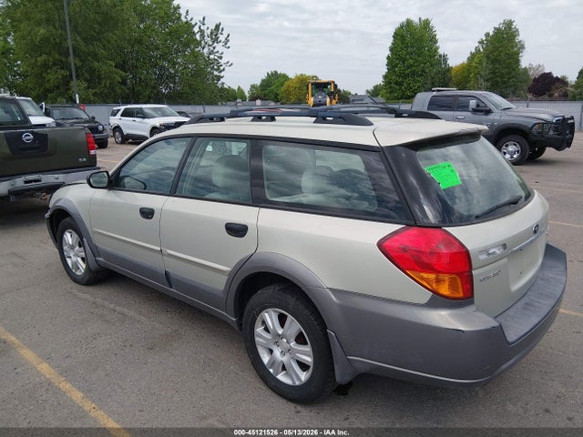 Aukcja sprzedaży 2005 Subaru Outback 2.5i, vin: 4S4BP61C257388228, numer aukcji: 45121526