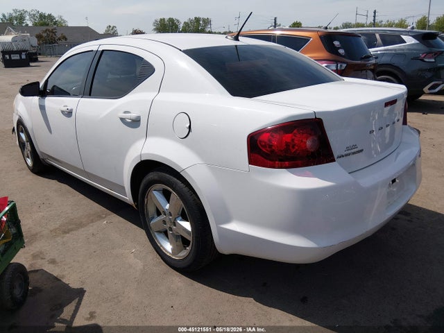 Aukcja sprzedaży 2013 Dodge Avenger Se, vin: 1C3CDZAB6DN631418, numer aukcji: 45121551