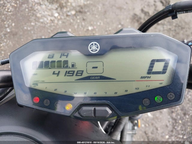 JYARM27E9JA001406 Yamaha MT07