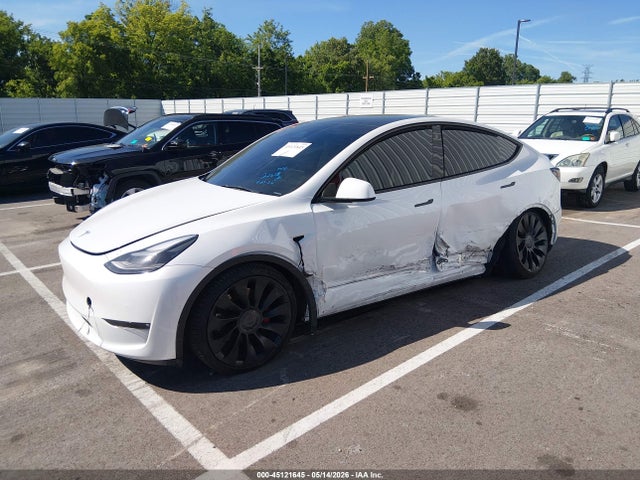 Aukcja sprzedaży 2022 Tesla Model Y Performance Dual Motor All-wheel Drive, vin: 7SAYGDEFXNF465951, numer aukcji: 45121645