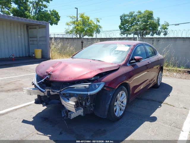 2016 Chrysler 200 Limited მანქანა იყიდება აუქციონზე, vin: 1C3CCCAB2GN150344, აუქციონის ნომერი: 45121664