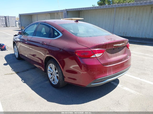 2016 Chrysler 200 Limited მანქანა იყიდება აუქციონზე, vin: 1C3CCCAB2GN150344, აუქციონის ნომერი: 45121664