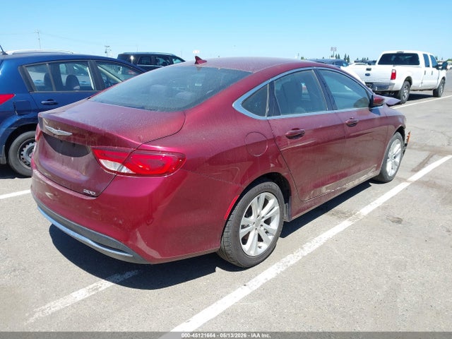 2016 Chrysler 200 Limited მანქანა იყიდება აუქციონზე, vin: 1C3CCCAB2GN150344, აუქციონის ნომერი: 45121664