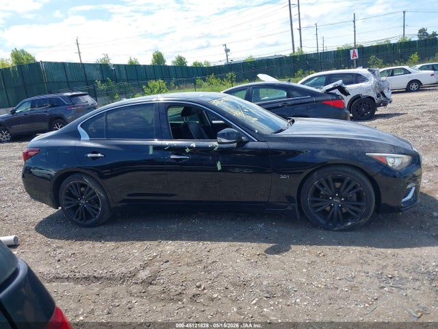 Продаж на аукціоні авто 2018 Infiniti Q50 3.0t Luxe, vin: JN1EV7ARXJM439572, номер лоту: 45121828