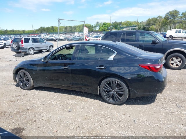 Продаж на аукціоні авто 2018 Infiniti Q50 3.0t Luxe, vin: JN1EV7ARXJM439572, номер лоту: 45121828