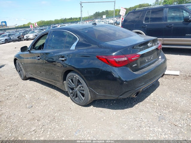 Продаж на аукціоні авто 2018 Infiniti Q50 3.0t Luxe, vin: JN1EV7ARXJM439572, номер лоту: 45121828