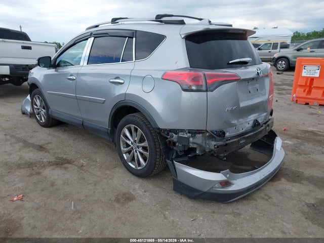 45121869 :رقم المزاد ، 2T3DFREV0HW595643 vin ، 2017 Toyota Rav4 Limited مزاد بيع