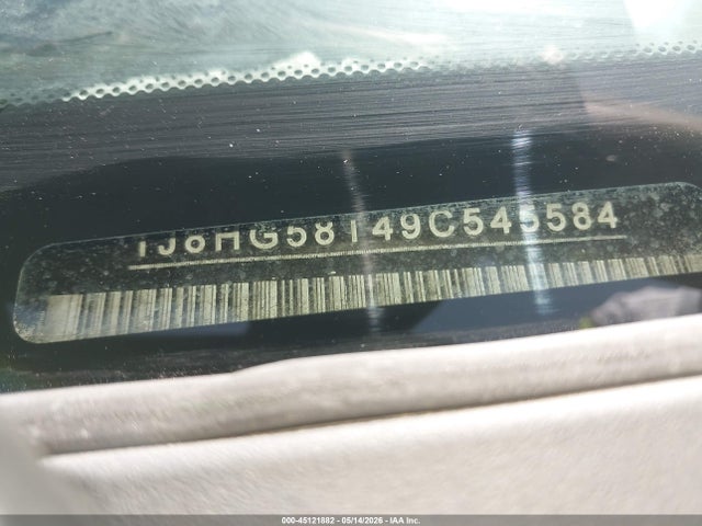 Aukcja sprzedaży 2009 Jeep Commander Limited, vin: 1J8HG58T49C545584, numer aukcji: 45121882