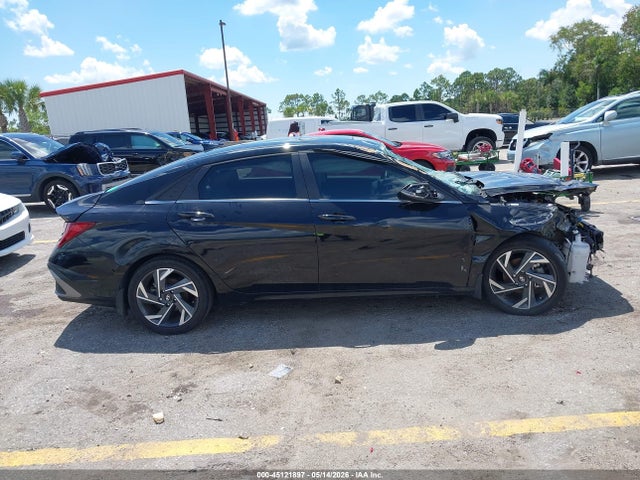 45121897 :رقم المزاد ، KMHLN4DJ3RU107330 vin ، 2024 Hyundai Elantra Hybrid Limited مزاد بيع