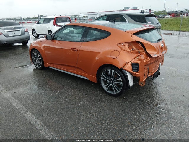 45121946 :رقم المزاد ، KMHTC6AE4GU301225 vin ، 2016 Hyundai Veloster Turbo مزاد بيع