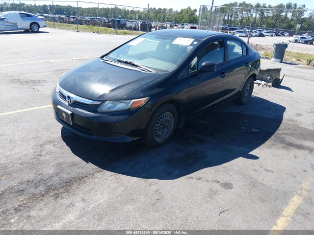 2012 Honda Civic Lx მანქანა იყიდება აუქციონზე, vin: 2HGFB2F5XCH530030, აუქციონის ნომერი: 45121998