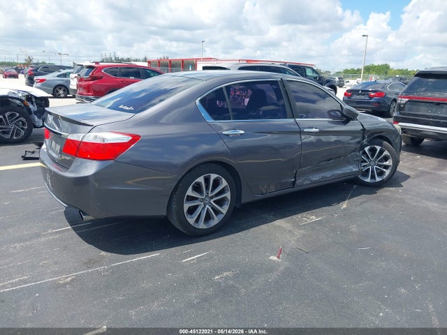 45122021 :رقم المزاد ، 1HGCR2F58EA053792 vin ، 2014 Honda Accord Sport مزاد بيع