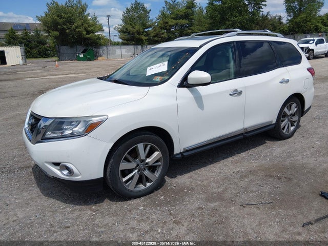 45122028 :رقم المزاد ، 5N1AR2MM2DC622795 vin ، 2013 Nissan Pathfinder Platinum مزاد بيع