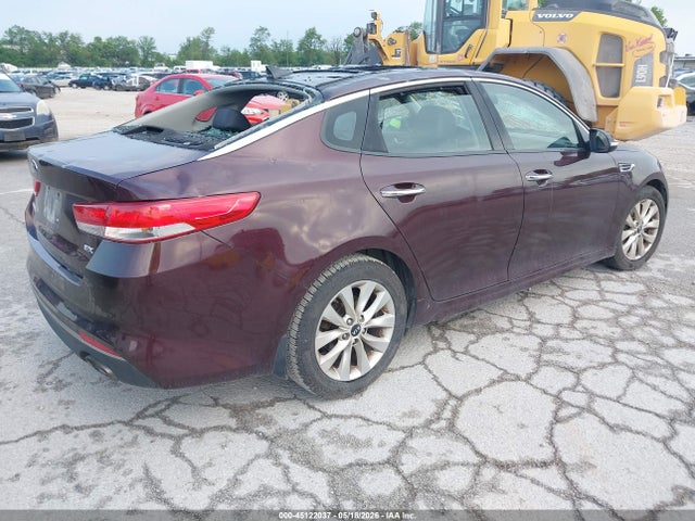45122037 :رقم المزاد ، 5XXGU4L39GG072291 vin ، 2016 Kia Optima Ex مزاد بيع