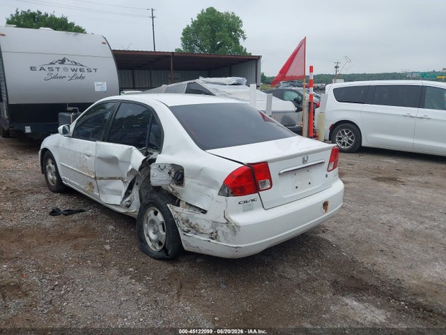 Aukcja sprzedaży 2003 Honda Civic Hybrid, vin: JHMES96663S002004, numer aukcji: 45122099