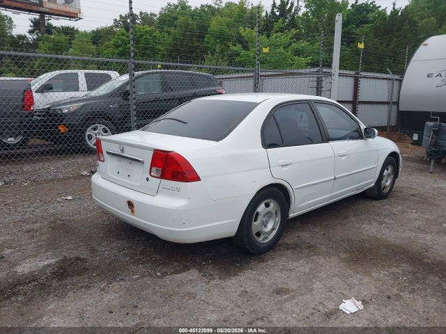 Aukcja sprzedaży 2003 Honda Civic Hybrid, vin: JHMES96663S002004, numer aukcji: 45122099