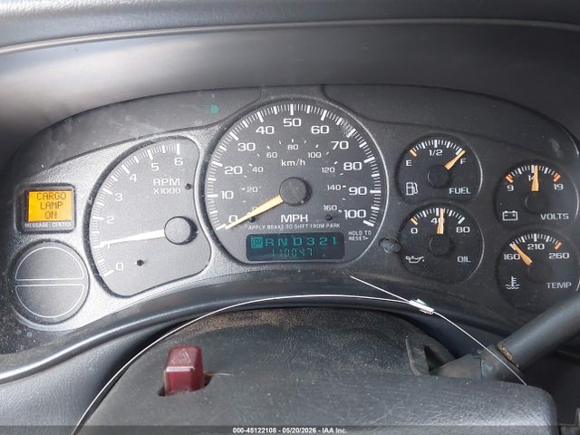 Auction sale of the 2000 Gmc Sierra 1500 Sl, vin: 1GTEC14W5YZ215852, lot number: 45122108