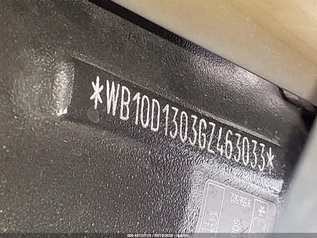 45122119 :رقم المزاد ، WB10D1303GZ463033 vin ، 2016 Bmw S 1000 Xr مزاد بيع