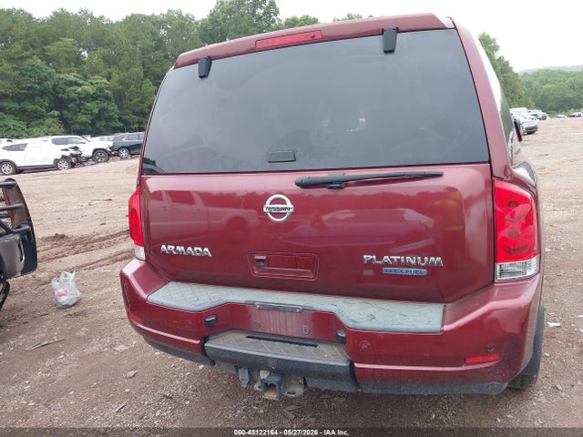 Продажа на аукционе авто 2011 Nissan Armada Platinum, vin: 5N1BA0NE5BN616885, номер лота: 45122164
