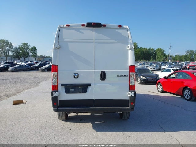 45122165 :رقم المزاد ، 3C6LRVDGXSE507058 vin ، 2025 Ram Promaster 2500 Tradesman High Roof 159 Wb W/pass Seat مزاد بيع