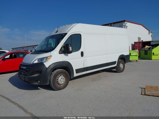 45122165 :رقم المزاد ، 3C6LRVDGXSE507058 vin ، 2025 Ram Promaster 2500 Tradesman High Roof 159 Wb W/pass Seat مزاد بيع