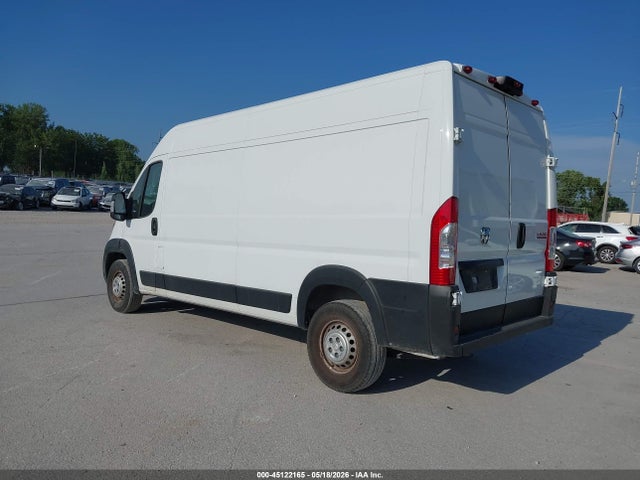 45122165 :رقم المزاد ، 3C6LRVDGXSE507058 vin ، 2025 Ram Promaster 2500 Tradesman High Roof 159 Wb W/pass Seat مزاد بيع