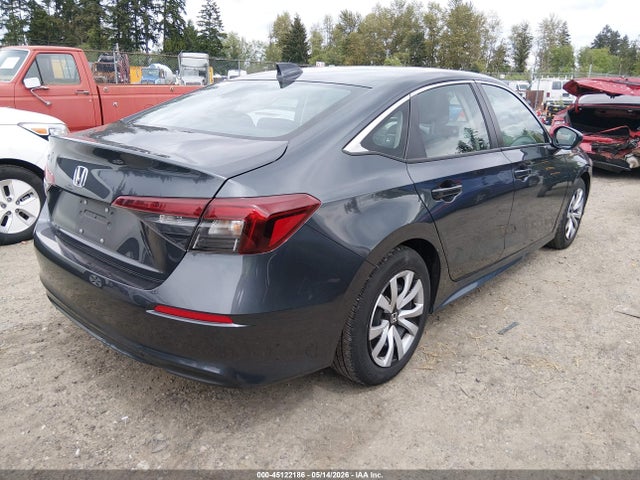 Honda Civic Lx 2025 2HGFE2F26SH603406 Image 4