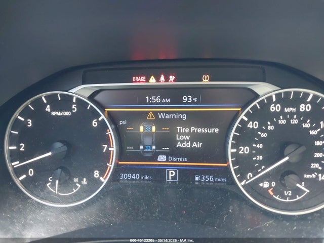 1N4BL4DV8NN328778 Nissan Altima Sv Fwd