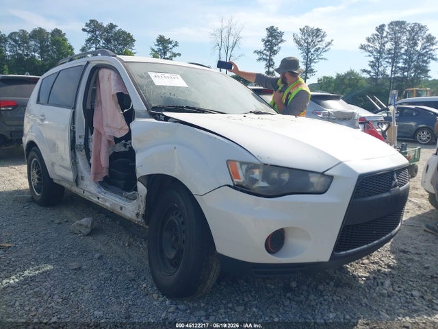 2012 Mitsubishi Outlander Es მანქანა იყიდება აუქციონზე, vin: JA4AS2AWXCU001662, აუქციონის ნომერი: 45122217