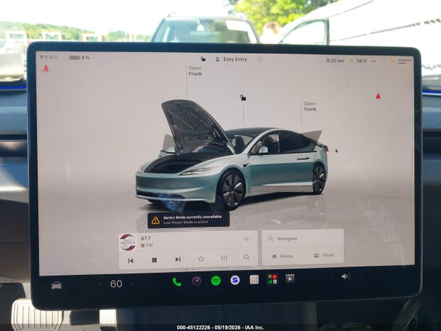 Aukcja sprzedaży 2024 Tesla Model 3 Long Range Dual Motor All-wheel Drive, vin: 5YJ3E1EB6RF729293, numer aukcji: 45122226