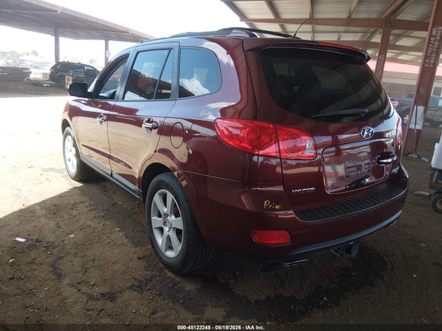 2009 Hyundai Santa Fe Limited მანქანა იყიდება აუქციონზე, vin: 5NMSH13E09H240192, აუქციონის ნომერი: 45122245