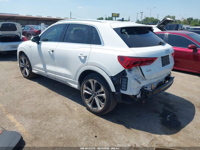 Продаж на аукціоні авто 2020 Audi Q3 Prestige 45 Tfsi S Line Quattro Tiptronic, vin: WA1FECF30L1026721, номер лоту: 45122270