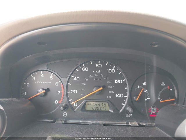 45122276 :رقم المزاد ، 1HGCG55681A080356 vin ، 2001 Honda Accord 2.3 Ex مزاد بيع