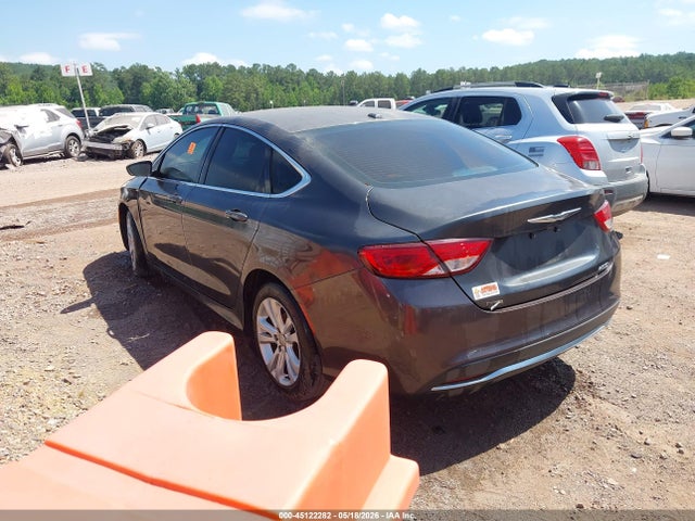 2015 Chrysler 200 Limited მანქანა იყიდება აუქციონზე, vin: 1C3CCCAB5FN603726, აუქციონის ნომერი: 45122282