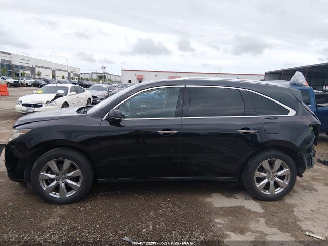 45122299 :رقم المزاد ، 5FRYD3H87EB020384 vin ، 2014 Acura Mdx Advance Pkg W/entertainment Pkg مزاد بيع