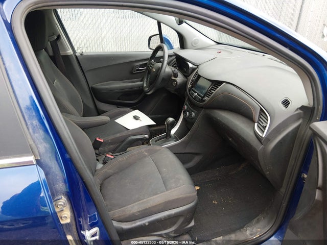 Продаж на аукціоні авто 2017 Chevrolet Trax Lt, vin: 3GNCJPSB8HL169190, номер лоту: 45122303