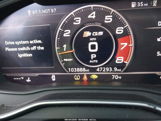 Aukcja sprzedaży 2018 Audi Sq5 3.0t Premium Plus, vin: WA1A4AFY0J2037271, numer aukcji: 45122335