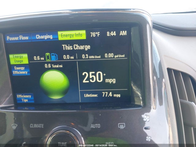 45122348 :رقم المزاد ، 1G1RD6E43DU109294 vin ، 2013 Chevrolet Volt مزاد بيع