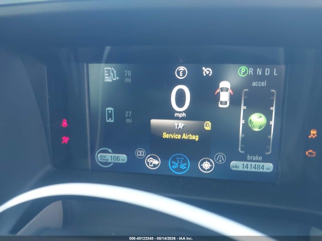 45122348 :رقم المزاد ، 1G1RD6E43DU109294 vin ، 2013 Chevrolet Volt مزاد بيع
