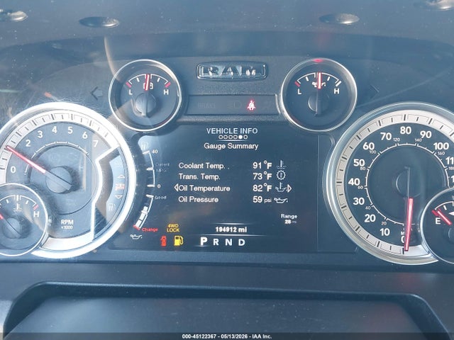 Aukcja sprzedaży 2013 Ram 1500 Big Horn, vin: 1C6RR7GT8DS664697, numer aukcji: 45122367