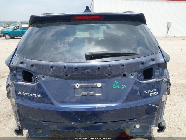 Продажа на аукционе авто 2018 Hyundai Santa Fe Sport 2.4l, vin: 5XYZUDLB7JG509370, номер лота: 45122381